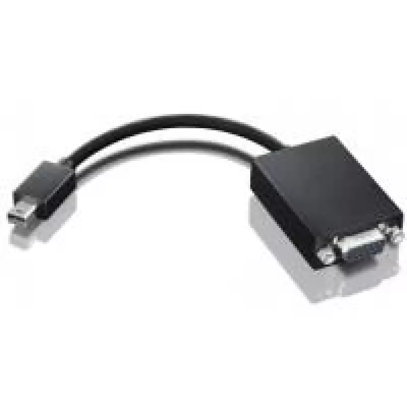 Lenovo 03X6402 vaizdo kabelio adapteris 0,172 m mini-DisplayPort VGA juodas