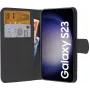 PEDEA Book Cover Classic Samsung Galaxy S23 FE 5G juodos spalvos - > Svarbiausios savybės - puiki ekrano ir korpuso apsauga - su minkšta TPU plastiko
