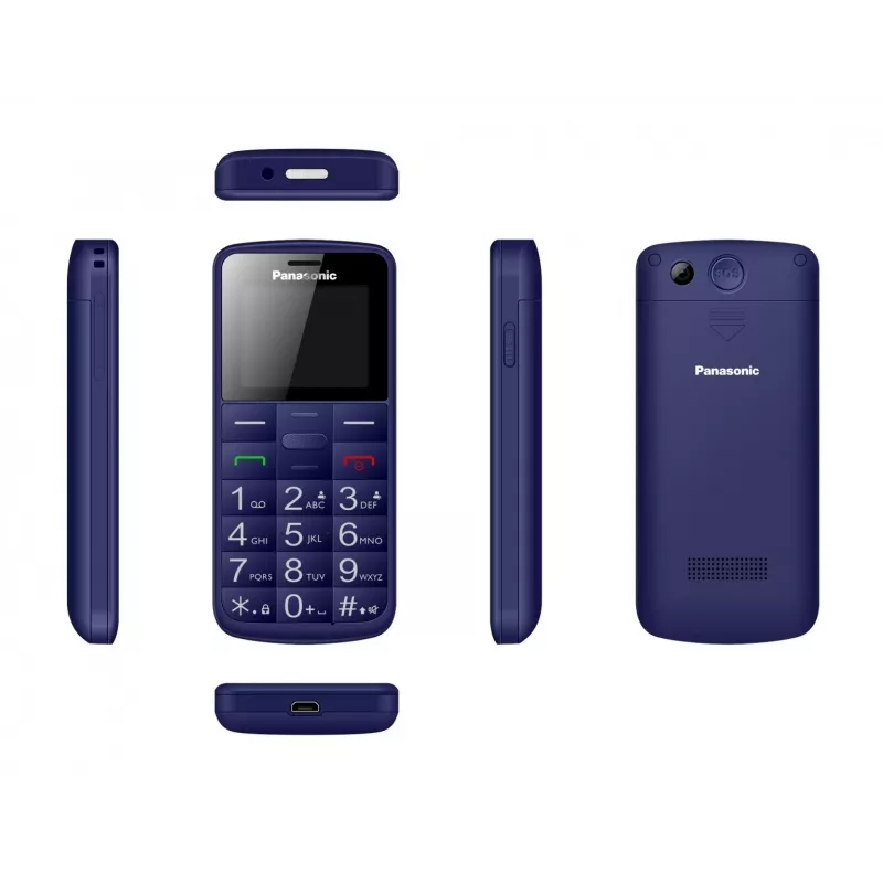 Mobilusis telefonas senjorams KX-TU110 mėlynas