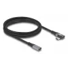 USB laidas DeLOCK 81148 2 m USB C juodas 20 Gbit/s