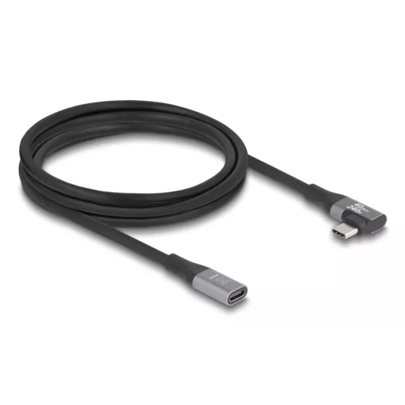 USB laidas DeLOCK 81148 2 m USB C juodas 20 Gbit/s
