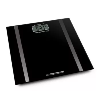 Asmeninės vonios svarstyklės Esperanza EBS018K - elektroninės, 180 kg, juodos