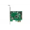 DeLOCK PCI Express x1 kortelė su 2 x USB Type-C™ lizdais