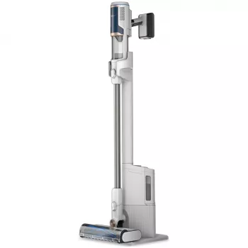 Sharkclean BU3521EU 2-in-1 šluotinis siurblys / elektrinis šepetys, akumuliatorinis, sausas, be maišelio, 21,6 W, mėlyna, balta