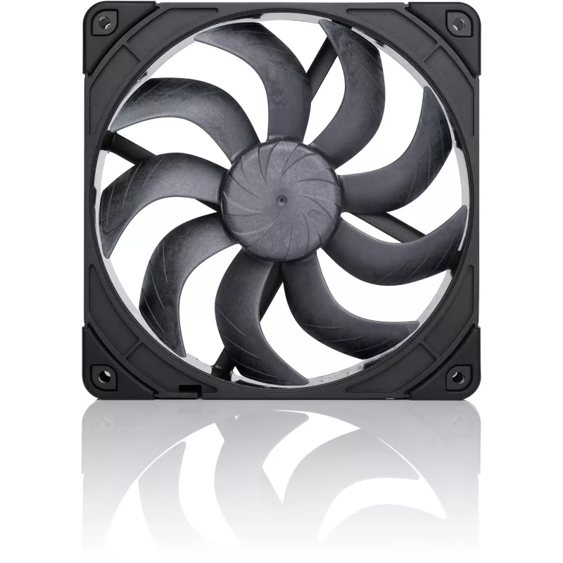 Noctua NF-A14x25 G2 PWM Sx2-PP chromax.Juoda 140mm dvigubas ventiliatorių rinkinys
