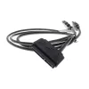 Akasa Flexstor eSATA kabelis 6,40cm (2.5) - SATA HDD ir SSD (AK-CBSA03-80BK)
