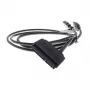Akasa Flexstor eSATA kabelis 6,40cm (2.5) - SATA HDD ir SSD (AK-CBSA03-80BK)