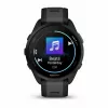 Garmin Forerunner 165 Music - Juoda - Sportinis laikrodis su dirželiu - Silikonas - Tamsiai pilka - Riešo dydis: 126-203 mm - Ekranas 3 cm (1.2) (010-02863-30)