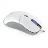 ENDORFY GEM Plus Onyx Balta pelė, žaidimams, dešiniarankiams, USB Type-C, optinė, 19000 DPI