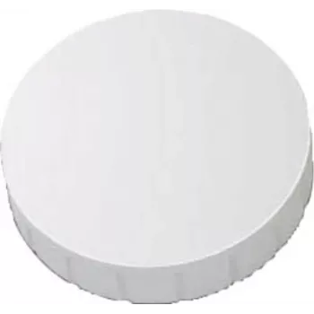 MAUL HEBEL Solidmagnet, sukibimo jėga: 0,8 kg, baltas apvalus magnetas: skersmuo 32 x (A)8,5 mm, pagamintas iš nedūžtančios medžiagos (61632-02)