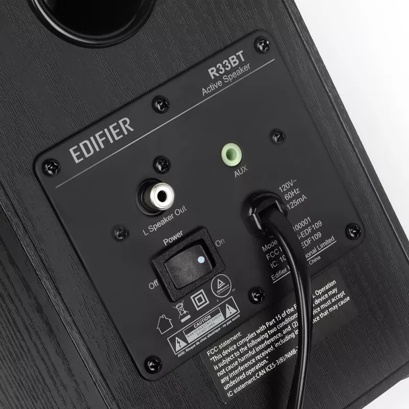 Edifier R33BT garsiakalbis Juodas Laidinis ir belaidis 10 W