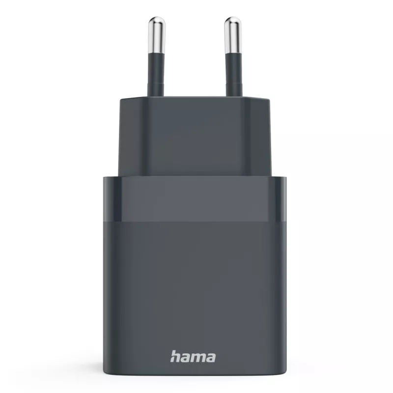 Hama 00086442 mobiliojo įrenginio įkroviklis Išmaniajam telefonui Pilkas AC Greitas įkrovimas Vidinis