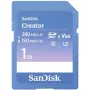 SanDisk Creator SD UHS-II atminties kortelė, 1 TB, mėlyna, SDSDXEP-1T00-GNCIS