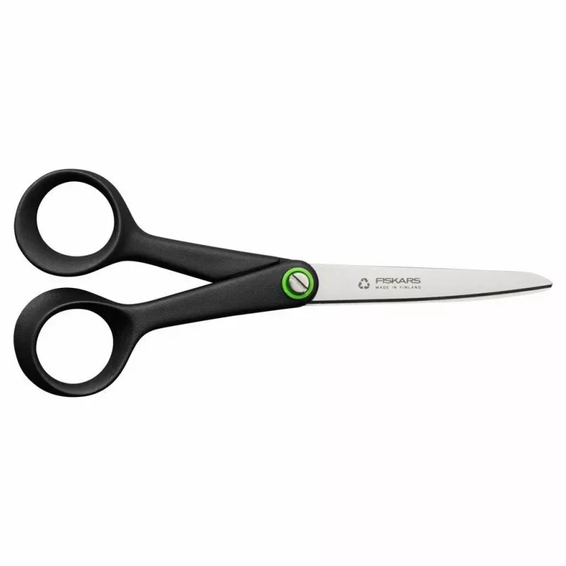 Fiskars 1074543 raštinės reikmenų / amatų žirklės Universalios tiesaus kirpimo Juodos, Nerūdijantis plienas
