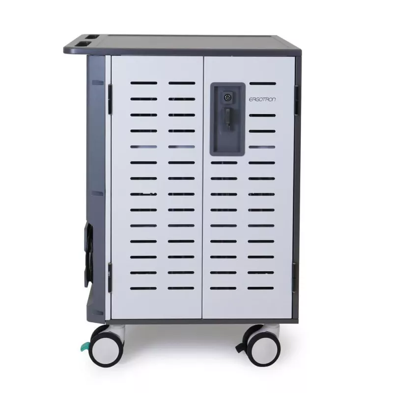 Ergotron Zip40 - Vežimėlis (tik įkrovimui) - 40 planšečių / nešiojamųjų kompiuterių - Ekrano dydis: iki 39,6 cm (iki 15,6 colio)