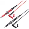 VOLTCRAFT MS-4PS saugos bandymo laidas 4 mm saugos kištukas bandymo zondas 1,00 m juodas, raudonas 1 vnt. (MS-4PS)