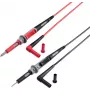 VOLTCRAFT MS-4PS saugos bandymo laidas 4 mm saugos kištukas bandymo zondas 1,00 m juodas, raudonas 1 vnt. (MS-4PS)