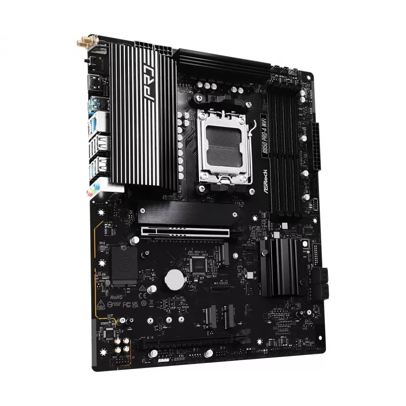 Motininė plokštė ASRock B850 Pro-A WiFi AMD B850 Socket AM5 ATX