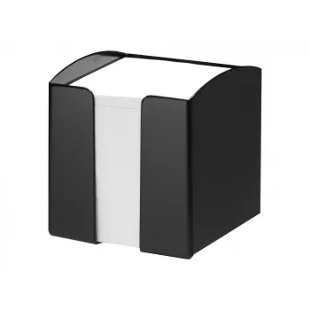 Patvarus TREND Square Juoda užrašų bloknotas 105x100x100 mm