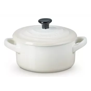 Le Creuset 71901107160100 Mini olandiškas puodas, 0,25 L, balta