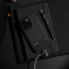 Įkrovimo ir duomenų kabelis native union Belt kabelis Duo Pro USB-C į USB-C ir Lightning juodas