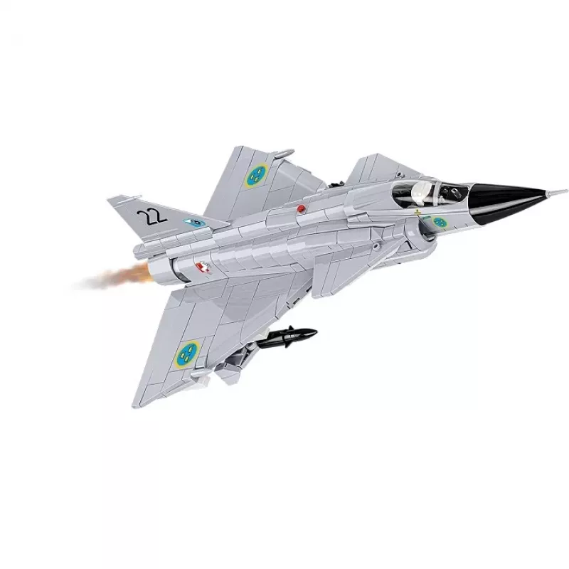 Cobi Blocks Saab AJ 37 Viggen 881 elementų konstravimo rinkinys