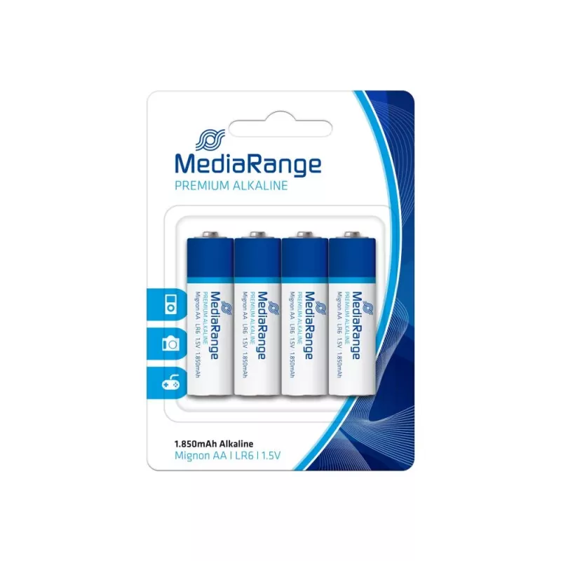 Baterija šarminė AA 1,5V / 4 vnt. MRBAT104 Mediarange