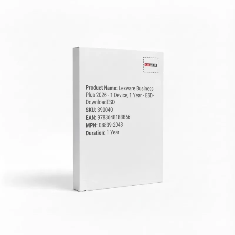 Lexware business plus 2026 Full 1 licencija (-os) 1 metai (-ų)