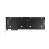 PCI Express x2 plokštė DeLOCK 90433, skirta 4 SATA HDD SSD RAID