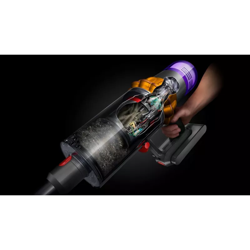 Dyson V15 Detect Absolute belaidis dulkių siurblys Nikelis, Geltonas 446986-01