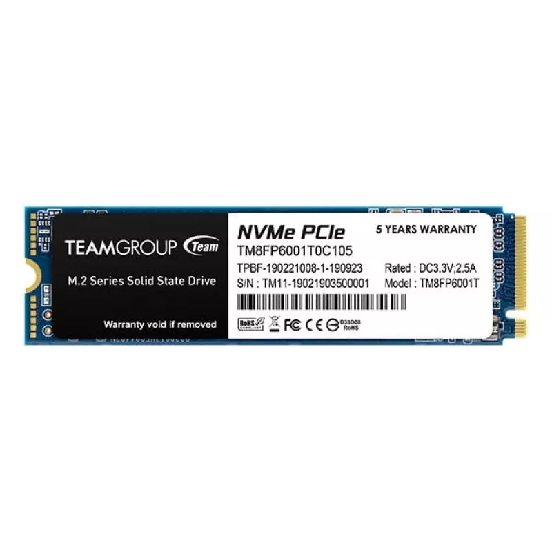 SSD disk Team Group 1 TB M.2 PCI Express 3.0 NVMe MP33