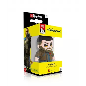 Rakto pakabukas cenega publishing Kolekcinė figūrėlė Cyberpunk 2077 V-Male — 80×35×27 mm, 25 g