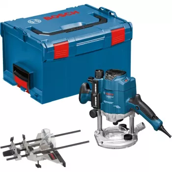 Bosch GOF 1250 CE juoda, mėlyna 24000 aps./min. 1250 W