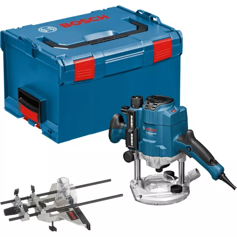 Bosch GOF 1250 CE juoda, mėlyna 24000 aps./min. 1250 W