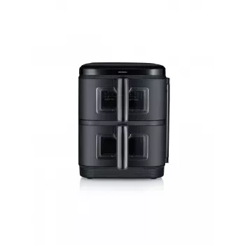 Fritiūrė SEVERIN FR 2468 S-Fry Duo Stack 2-in-1 kepimo talpa, dviejų krepšelių dizainas
