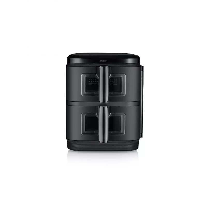 Fritiūrė SEVERIN FR 2468 S-Fry Duo Stack 2-in-1 kepimo talpa, dviejų krepšelių dizainas