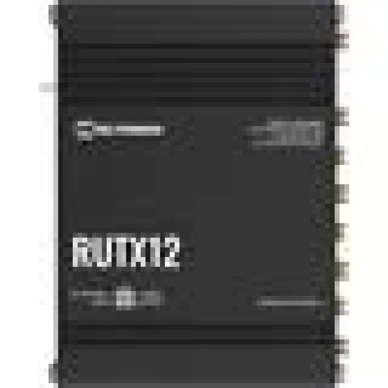 Teltonika RUTX12DUAL LTE CAT 6 pramoninis korinis maršrutizatorius