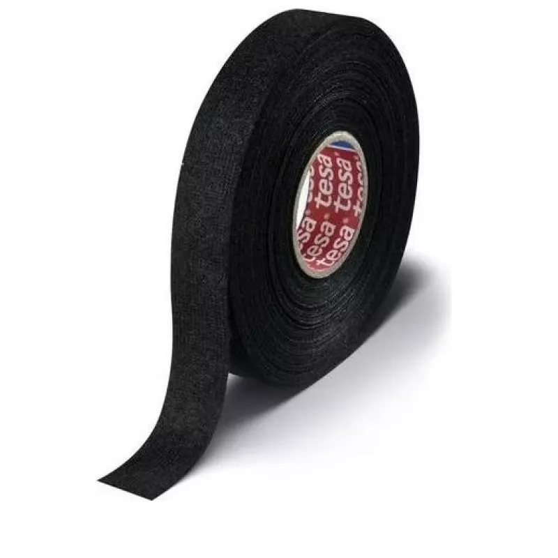 Tesa audinio juosta juoda, 19 mm x 15 m, juoda (51608 19MMX15M)