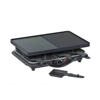 Raclette Grill Steba RC 28 8 asmenims 1400 W Juoda Chromas