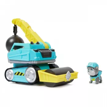 Griovimo kraninis sunkvežimis Rubble & Crew Motor 3+ metų plastikinis juoda mėlyna geltona