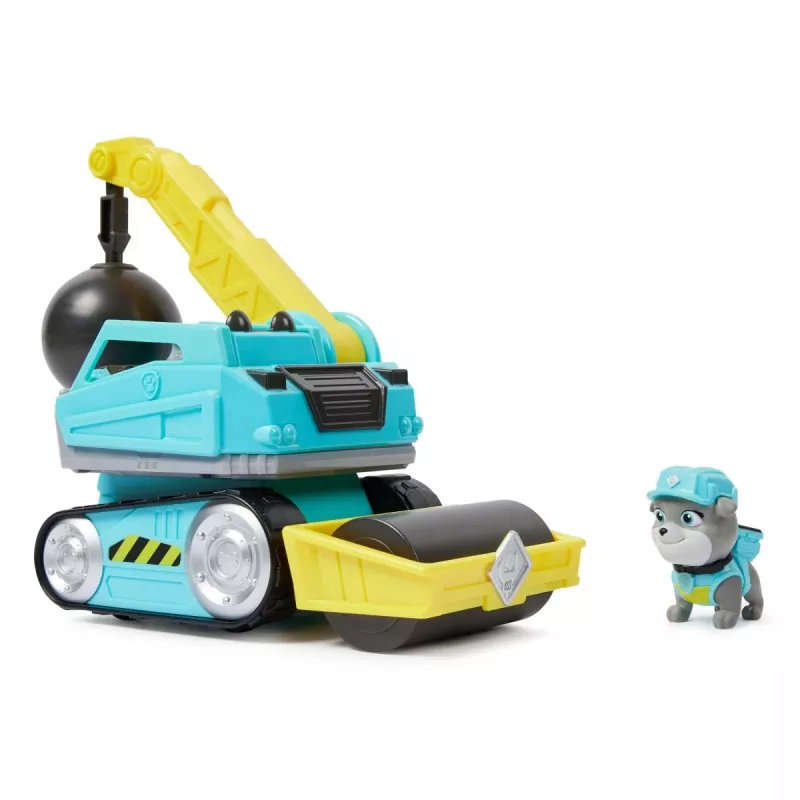 Griovimo kraninis sunkvežimis Rubble & Crew Motor 3+ metų plastikinis juoda mėlyna geltona