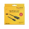 Vaizdo kabelio adapteris DeLOCK 85290 USB Type-C į HDMI 1 m juodas