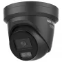 Hikvision 4 MP Smart Hybrid Light su ColorVu fiksuota turret kamera - JUODA (DS-2CD2347G3-LI2UY(2.8mm)(Juoda))