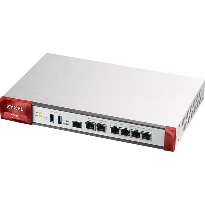 Zyxel ATP200 aparatinė ugniasienė, stalinis modelis, 2 Gbit/s
