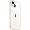 Apple iPhone 14 permatomas dėklas su MagSafe