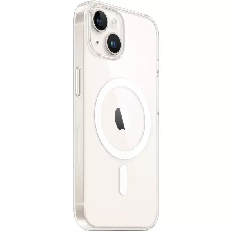 Apple iPhone 14 permatomas dėklas su MagSafe