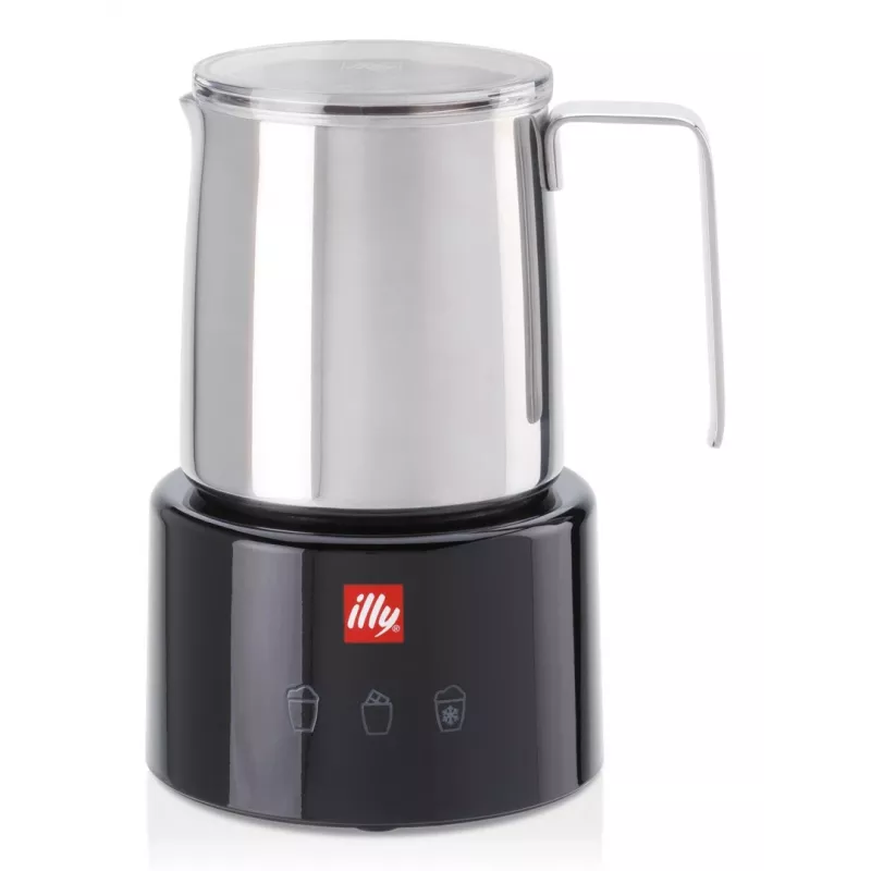 Pieno putotuvas / šildytuvas Illy 23760 juodas nerūdijantis plienas 250 ml