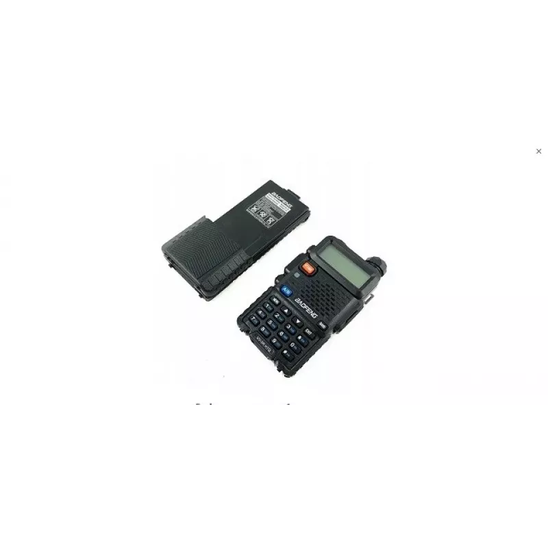 Rankinė dvipusio ryšio radijo stotis Baofeng UV-5R HTQ 3800 USB-C, 5 W, 3800 mAh, USB-C, FM 64–108 MHz, VOX, ANR, žibintuvėlis