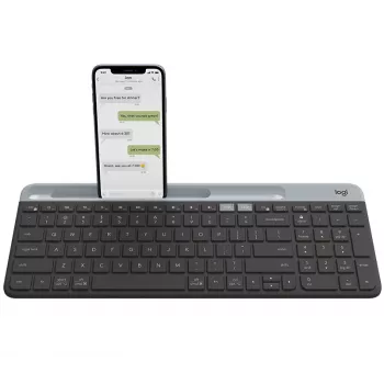 Belaidė klaviatūra Logitech plonas Multi-Device K580