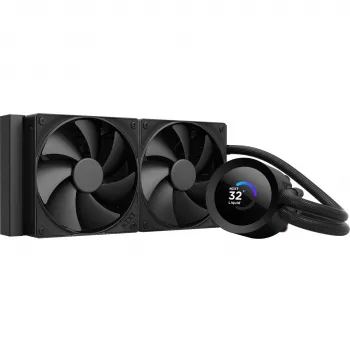 NZXT Kraken Plus 240 procesoriaus „viskas viename“ skysčio aušintuvas 12 cm juodas